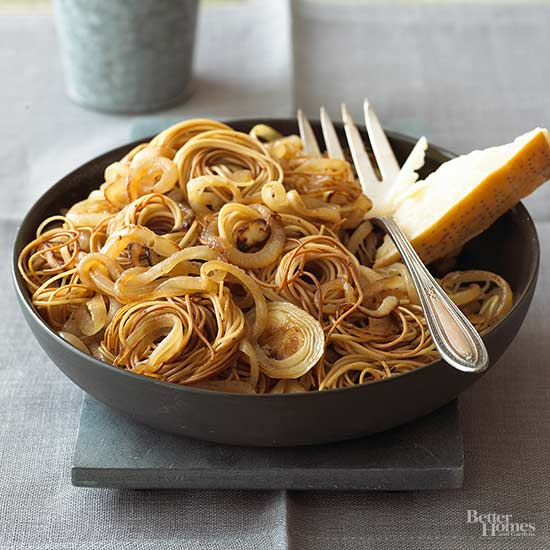 Onion Pasta Nest